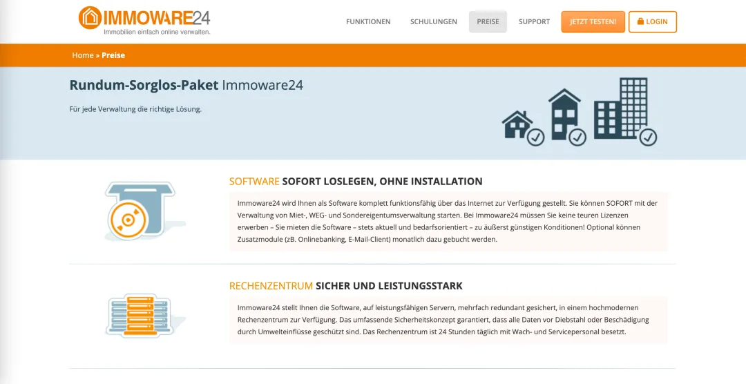 Immoware24 Hausverwaltungssoftware
